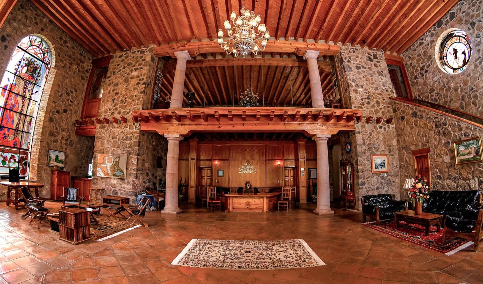 Hotel Hacienda Cantalagua Golf Contepec Exteriér fotografie